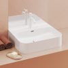 Ravak Espirit álló mosdócsaptelep BeCool 190 mm leeresztő nélkül ES 012.11WV, White Velvet X070395