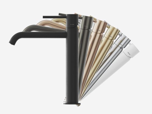 Ravak Espirit álló mosdócsaptelep BeCool 190 mm leeresztő nélkül ES 012.21BLM, Black Matt X070396