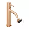 Ravak Espirit álló mosdócsaptelep BeCool 190 mm leeresztő nélkül ES 012.61RGB, Rose Gold Brushed X070398