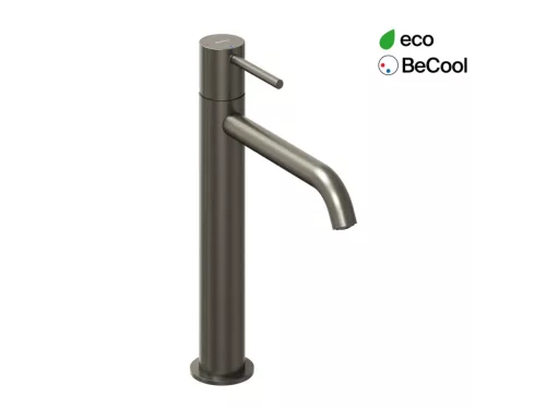 Ravak Espirit álló mosdócsaptelep BeCool 250 mm leeresztő nélkül ES 014.21GB, Graphite Brushed X070401