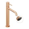 Ravak Espirit álló mosdócsaptelep BeCool 250 mm leeresztő nélkül ES 014.61RGB, Rose Gold Brushed X070403
