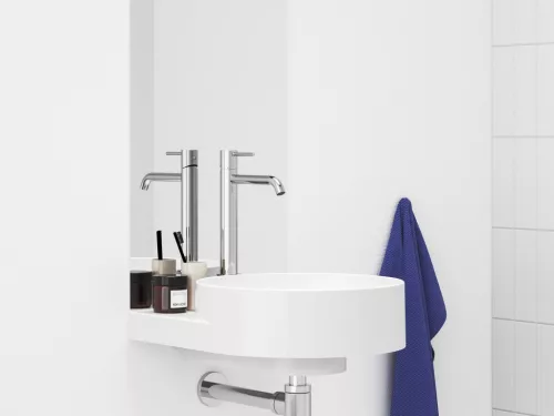 Ravak Espirit álló mosdócsaptelep BeCool 340 mm leeresztő nélkül ES 015.01CR, Chrome X070404
