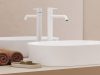 Ravak Espirit álló mosdócsaptelep BeCool 340 mm leeresztő nélkül ES 015.11WV, White Velvet X070405