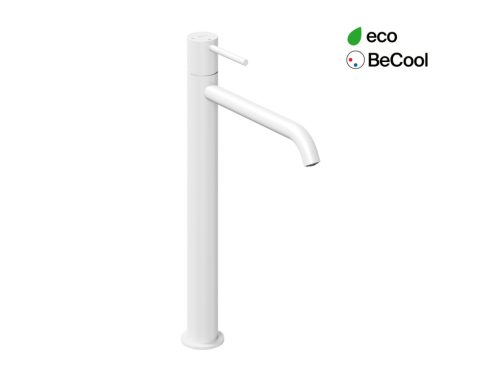 Ravak Espirit álló mosdócsaptelep BeCool 340 mm leeresztő nélkül ES 015.11WV, White Velvet X070405