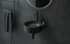 Ravak Espirit álló mosdócsaptelep BeCool 340 mm leeresztő nélkül ES 015.21BLM, Black Matt X070406