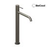 Ravak Espirit álló mosdócsaptelep BeCool 340 mm leeresztő nélkül ES 015.21GB, Graphite Brushed X070407
