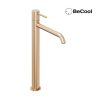 Ravak Espirit álló mosdócsaptelep BeCool 340 mm leeresztő nélkül ES 015.61RGB, Rose Gold Brushed X070408