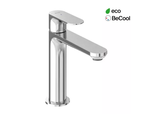 Ravak Eleganta álló mosdócsaptelep BeCool 174 mm leeresztő nélkül EL 012.01CR, Chrome X070409