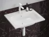 Ravak Eleganta álló mosdócsaptelep BeCool 174 mm leeresztő nélkül EL 012.11WV, White Velvet X070410