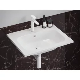   Ravak Eleganta álló mosdócsaptelep BeCool 174 mm leeresztő nélkül EL 012.11WV, White Velvet X070410