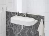 Ravak Eleganta álló mosdócsaptelep BeCool 220 mm leeresztő nélkül EL 014.01CR, Chrome X070414