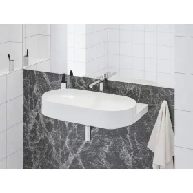   Ravak Eleganta álló mosdócsaptelep BeCool 220 mm leeresztő nélkül EL 014.01CR, Chrome X070414