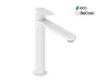 Ravak Eleganta álló mosdócsaptelep BeCool 220 mm leeresztő nélkül EL 014.11WV, White Velvet X070415