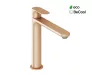 Ravak Eleganta álló mosdócsaptelep BeCool 220 mm leeresztő nélkül EL 014.61RGB, Rose Gold Brushed X070418
