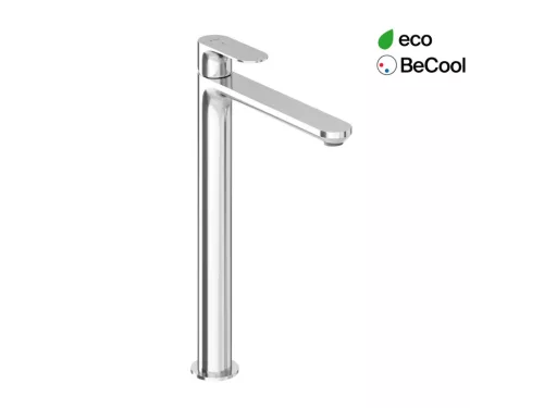 Ravak Eleganta álló mosdócsaptelep BeCool 335 mm leeresztő nélkül EL 015.01CR, Chrome X070419