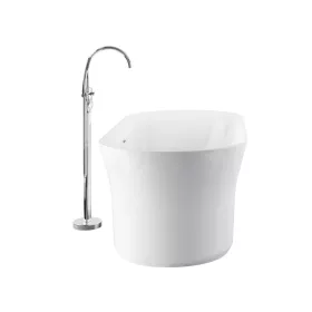   Ravak Padlón álló kádcsaptelep FM 080.00CR.RB07A, króm (R-box nélkül) X070424