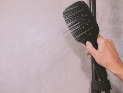 Ravak Termo 300 zuhanyoszlop, termosztátos csapteleppel TE 092.20BL , fekete X070444