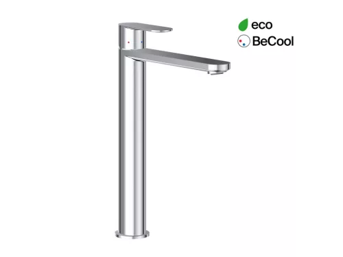 Ravak Chrome II mosdócsaptelep BeCool 300 mm lefolyó nélkül CR II 015.01CR, króm X070449