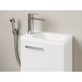   Ravak Chrome II álló mosdócsaptelep bidézuhannyal 175 mm, leeresztő nélkül CR II 112.00CR, króm X070450