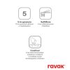 Ravak Chrome II zuhanycsaptelep szett nélkül CR II 032.00CR, króm X070452