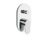 Ravak Chrome II kétutas csaptelep alaptest nélkül CR II 065.00CR.O2.RB070, króm X070454