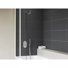   Ravak Chrome II termosztátos 3-utas csaptelep, alaptest nélkül CR II 067.00CR.O3.RB071, króm X070457