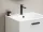 Ravak Chrome II mosdócsaptelep 175 mm lefolyó nélkül CR II 014.20BL, fekete X070458