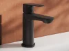 Ravak Life mosdócsaptelep 160 mm, lefolyó nélkül LF 012.20BL, fekete X070476