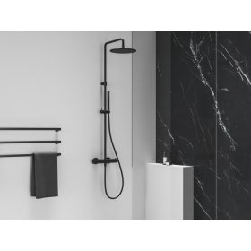   Ravak Espirit termosztátos zuhanyoszlop szettel ES 091.20BLM, Black Matt X070496