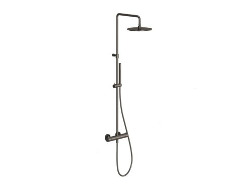 Ravak Espirit termosztátos zuhanyoszlop szettel ES 091.20GB, Graphite Brushed X070497