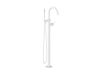 Ravak Espirit padlón álló kádcsaptelep szettel ES 080.10WV.RB07G, White Velvet X070500
