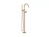 Ravak Espirit padlón álló kádcsaptelep szettel ES 080.60RGB.RB07G, Rose Gold Brushed X070503