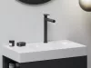 Ravak Spring mosdócsaptelep álló 315 mm, leeresztő nélkül, fekete SG 015.20BLM X070544