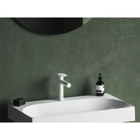   Ravak Spring mosdócsaptelep 190 mm, leeresztő nélkül, matt fehér SG 012.10WHM X070565