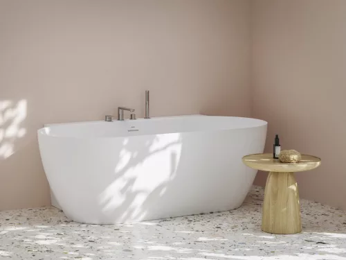 Chrome II 4-nyílásos kádperem csaptelep zuhanyszettel, króm CR II 026.00CR