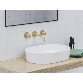   Espirit falba süllyesztett mosdócsaptelep belső egységgel ES 019.60GLB.O1, Gold Brushed