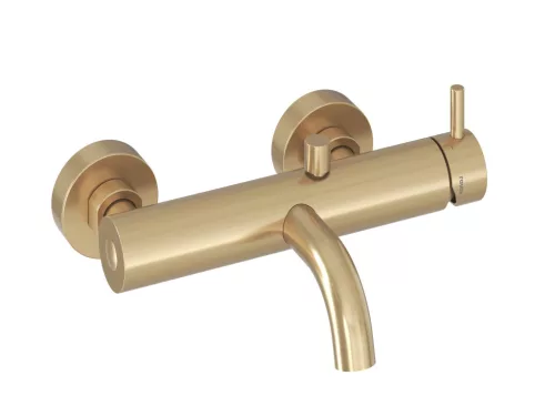 Espirit fali kádcsaptelep zuhanyszett nélkül ES 022.60GLB, Gold Brushed