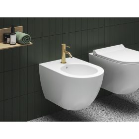   Espirit álló bidécsaptelep 150 mm leersztő nélkül ES 056.60GLB, Gold Brushed