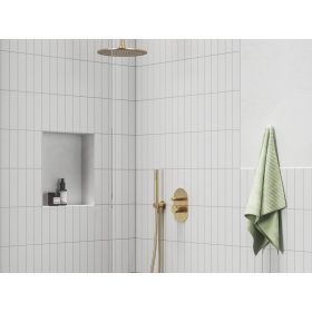   Espirit falba süllyesztet csaptelep, automatikus kétutas, belső egységgel ES 061.60GLB.O2, Gold Brushed