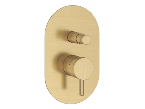 Espirit falba süllyesztet csaptelep, automatikus kétutas, belső egységgel ES 061.60GLB.O2, Gold Brushed