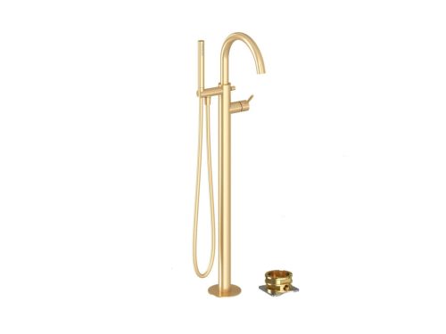 Espirit padlón álló kádcsaptelep szettel ES 080.60GLB.RB07G, Gold Brushed
