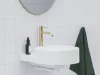 Espirit álló mosdócsaptelep 250 mm leeresztő nélkül ES 014.60GLB, Gold Brushed