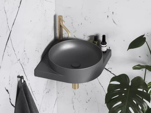 Espirit álló mosdócsaptelep 250 mm leeresztő nélkül ES 014.60GLB, Gold Brushed