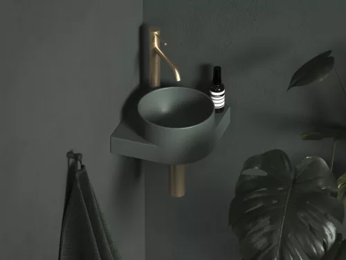 Espirit álló mosdócsaptelep 250 mm leeresztő nélkül ES 014.60GLB, Gold Brushed