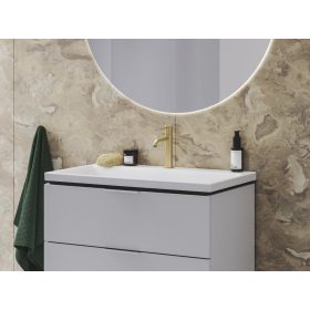   Espirit álló mosdócsaptelep BeCool 190 mm leeresztő nélkül ES 012.61GLB, Gold Brushed