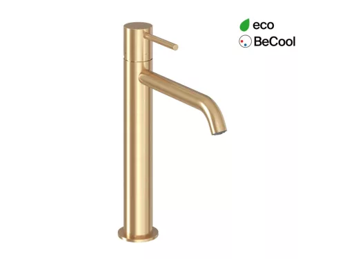 Espirit álló mosdócsaptelep BeCool 250 mm leeresztő nélkül ES 014.61GLB, Gold Brushed