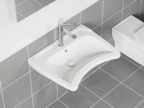 Safe álló mosdócsaptelep, 230 mm, leeresztő nélkül, króm SF 014.00CR