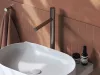 Revers álló mosdócsaptelep 375 mm leeresztő nélkül RV 015.20GB, grafit