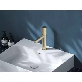   Revers álló mosdócsaptelep 220 mm leeresztő nélkül RV 012.60CH, champagne