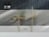 Revers fali kádcsaptelep zuhanyszett nélkül RV 022.60CH, champagne